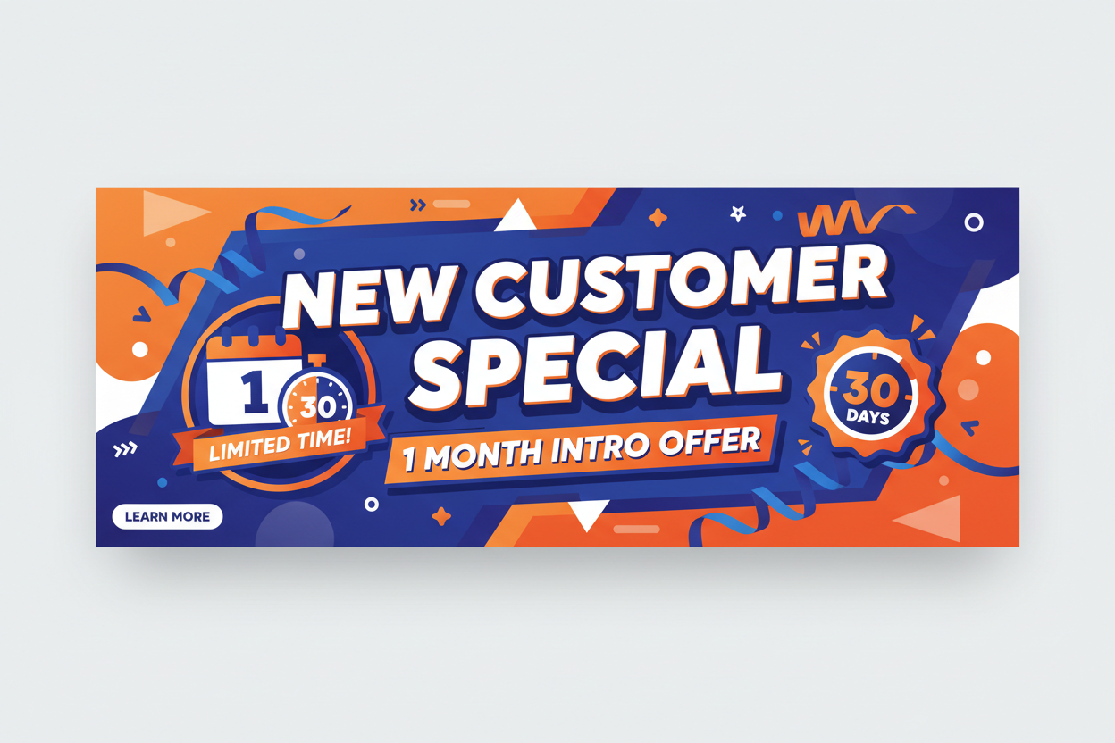 1 Month Intro Campaign